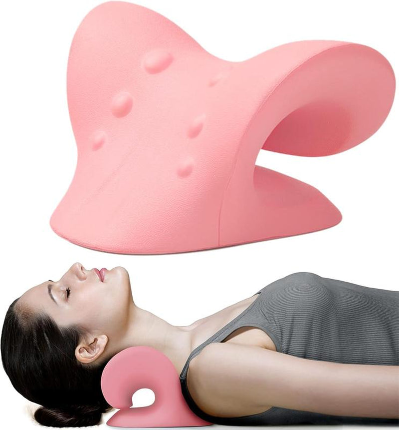 Neck Hump Corrector, Neck and Shoulder Relaxer for Pain Relief, Ergonomic Neck Pillow, Cervical Spine Alignment, Neck Curve Corrector