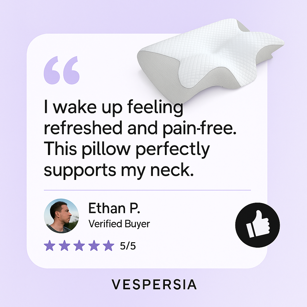 Ergonomic Contour Orthopedic Pillow