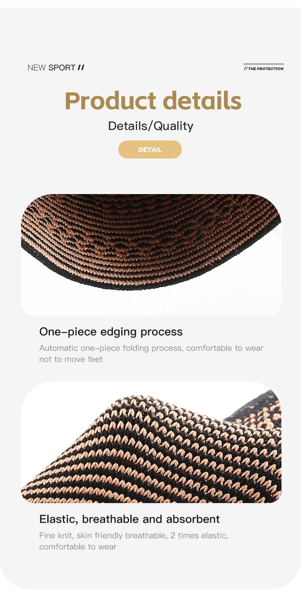 Copper Fiber Ankle Support