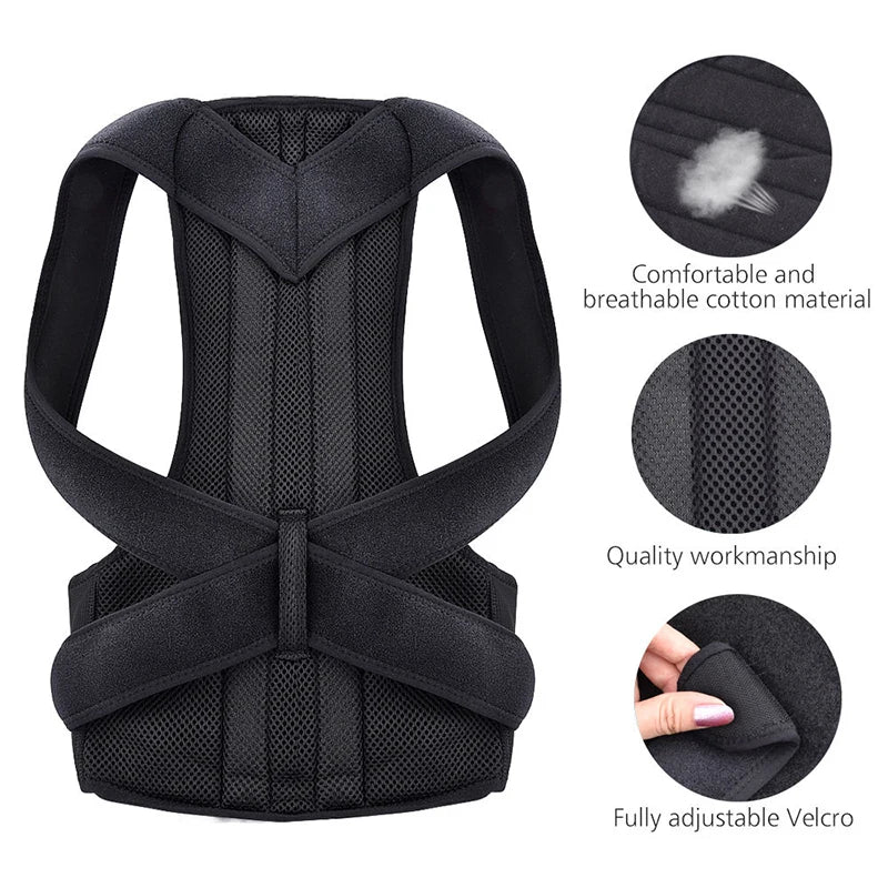 Upper Back Posture Corrector – Straighten Back & Shoulders