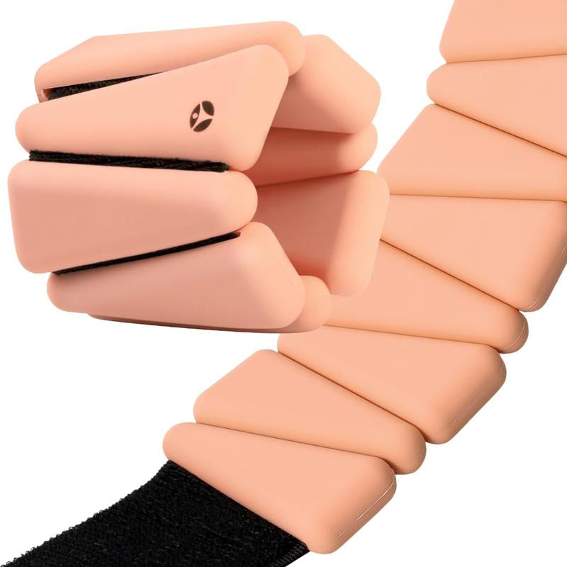Omweights - Wrist and Ankle Weights for Women and Men | Elevate Your Workouts with Weighed Bangles | Cardio, Yoga, and Pilates Ankle Weights for Women and Men | Adjustable Leg and Arm Weights 1Lb Each (Ancient Adventure)