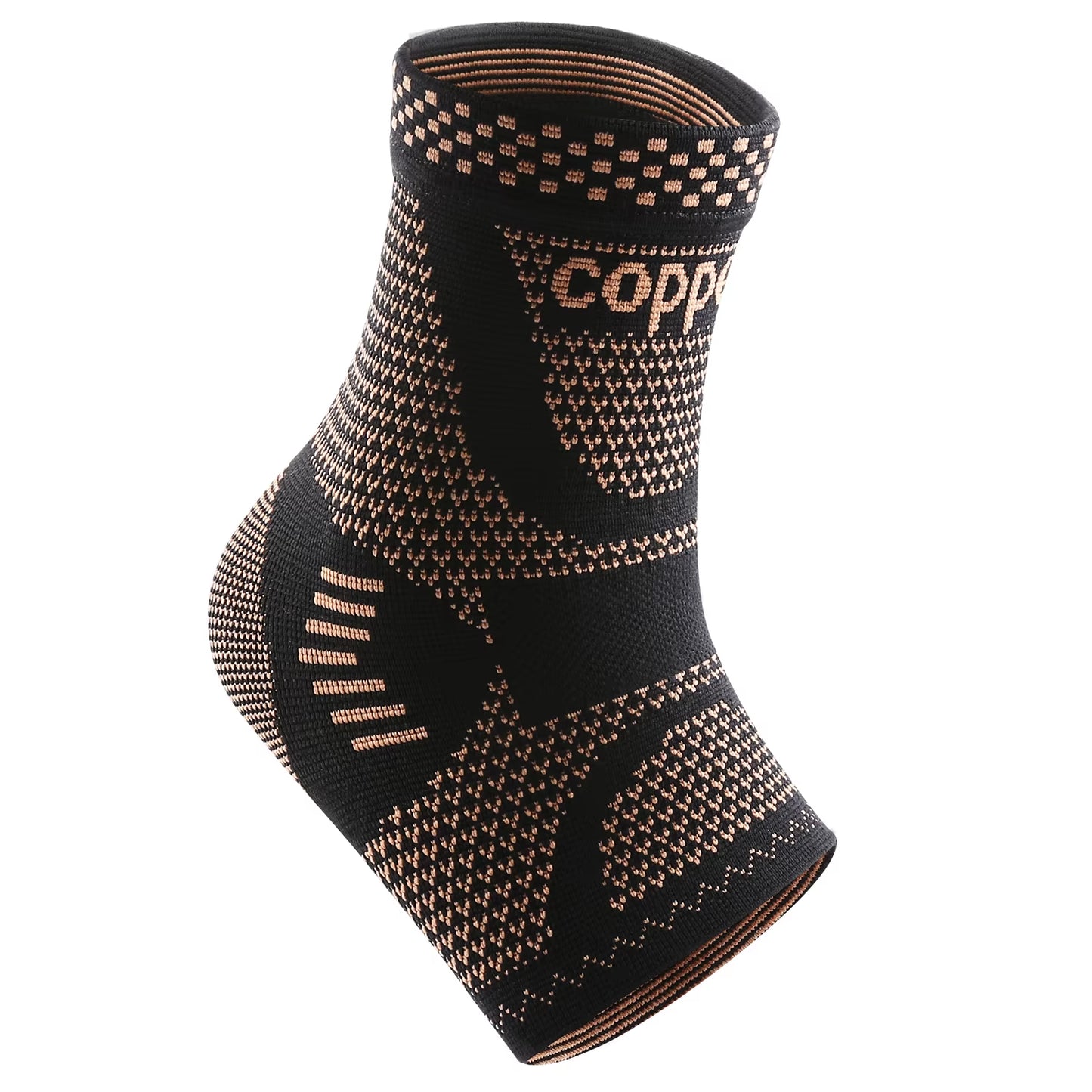 Adjustable Compression Copper Fiber Ankle Support, Suitable for Men and Women, Running, Hiking, Basketball, Ankle Support, Sport