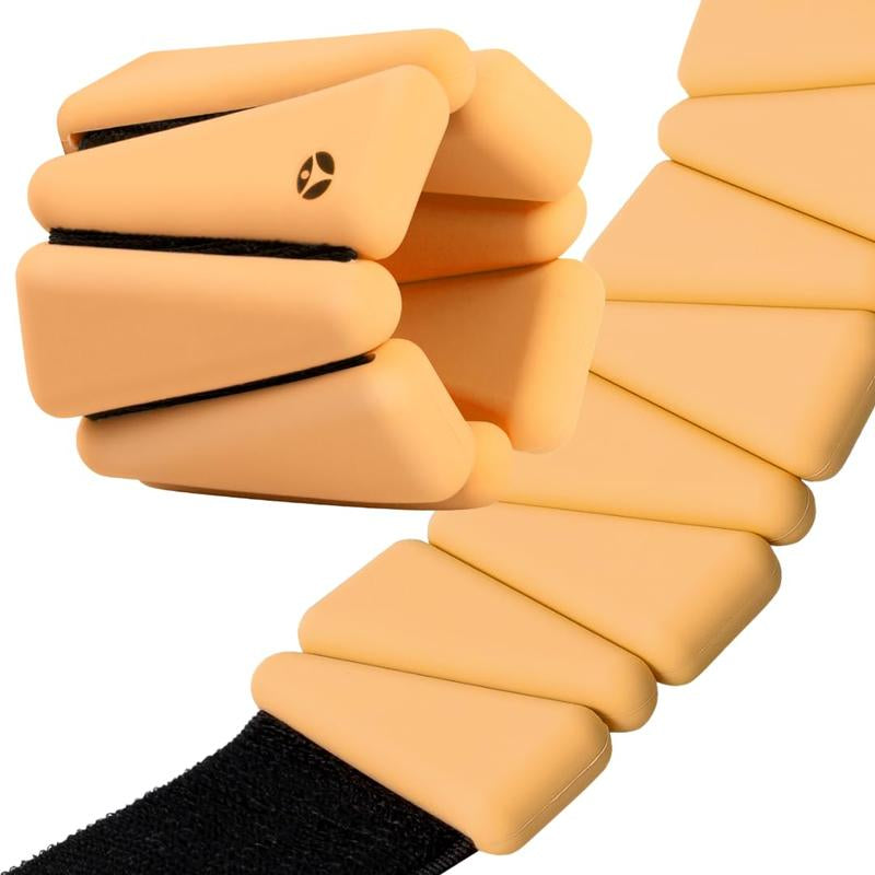Omweights - Wrist and Ankle Weights for Women and Men | Elevate Your Workouts with Weighed Bangles | Cardio, Yoga, and Pilates Ankle Weights for Women and Men | Adjustable Leg and Arm Weights 1Lb Each (Ancient Adventure)