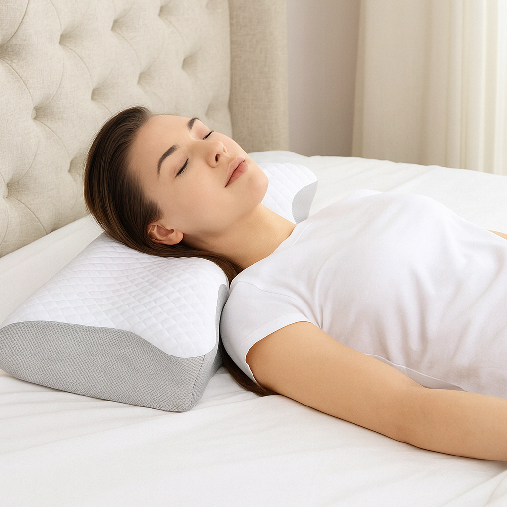 Ergonomic Contour Orthopedic Pillow