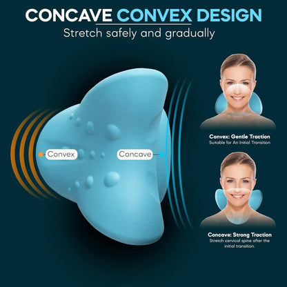 Neck Hump Corrector, Neck and Shoulder Relaxer for Pain Relief, Ergonomic Neck Pillow, Cervical Spine Alignment, Neck Curve Corrector