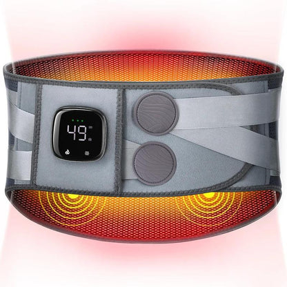 Alljoy Heated Lumbar Support Belt – Adjustable, Cordless & Portable Massager