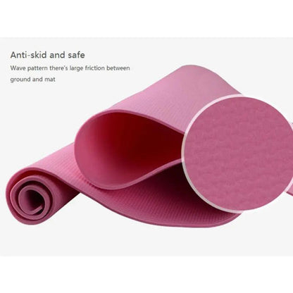 4MM Thick EVA Yoga Mats Anti-Slip Sport Fitness Mat Blanket For