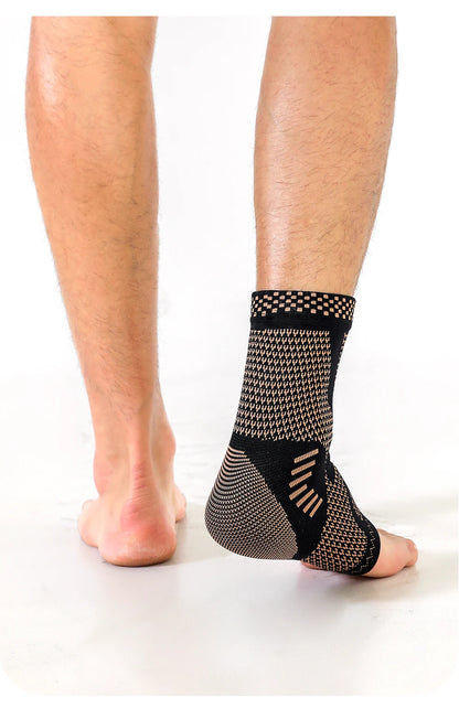 Copper Fiber Ankle Support