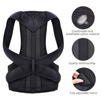 Upper Back Posture Corrector – Straighten Back & Shoulders