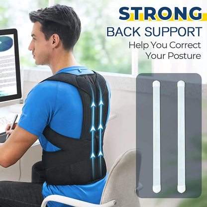 Upper Back Posture Corrector – Straighten Back & Shoulders