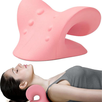 Neck Hump Corrector, Neck and Shoulder Relaxer for Pain Relief, Ergonomic Neck Pillow, Cervical Spine Alignment, Neck Curve Corrector