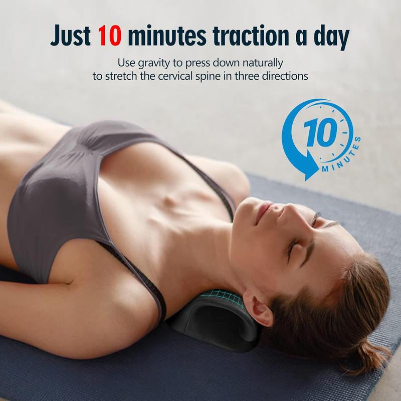 Neck Hump Corrector, Neck and Shoulder Relaxer for Pain Relief, Ergonomic Neck Pillow, Cervical Spine Alignment, Neck Curve Corrector