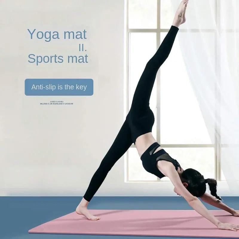 4MM Thick EVA Yoga Mats Anti-Slip Sport Fitness Mat Blanket For